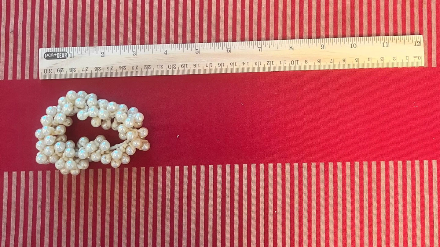 Beaded Hair Ties - Set of 3 - photo 3