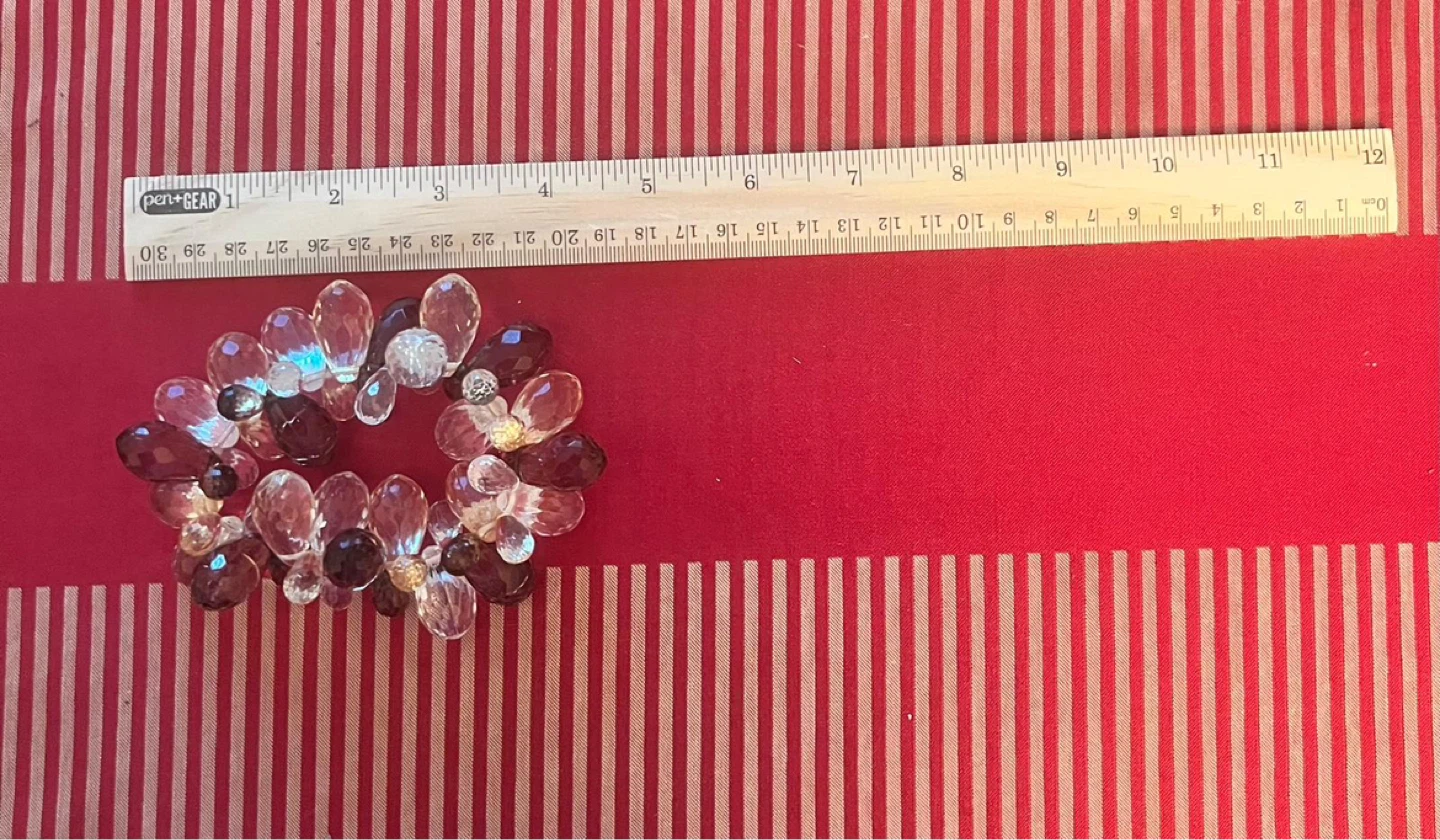 Beaded Hair Ties - Set of 3 - photo 4