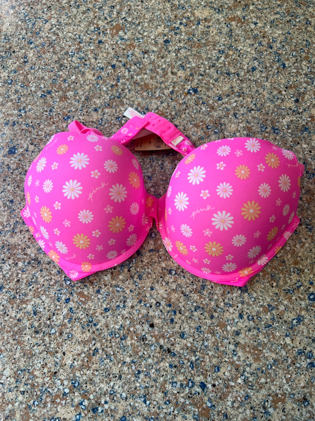 Victoria's Secret Pink Daisy Print Bra