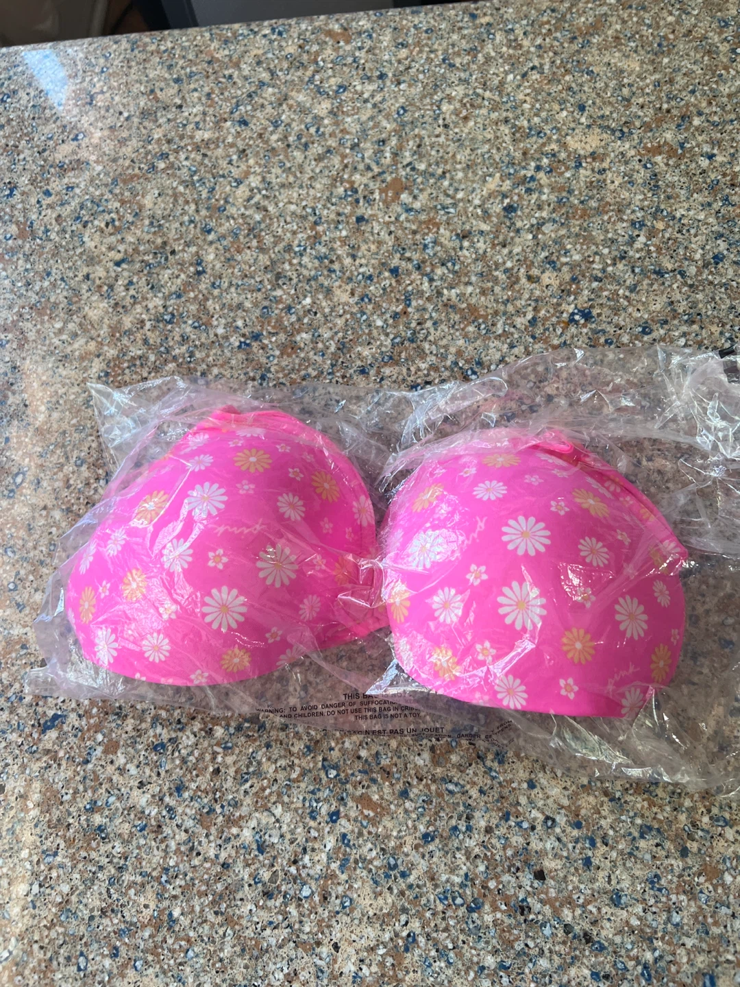 Victoria's Secret Pink Daisy Print Bra - photo 4