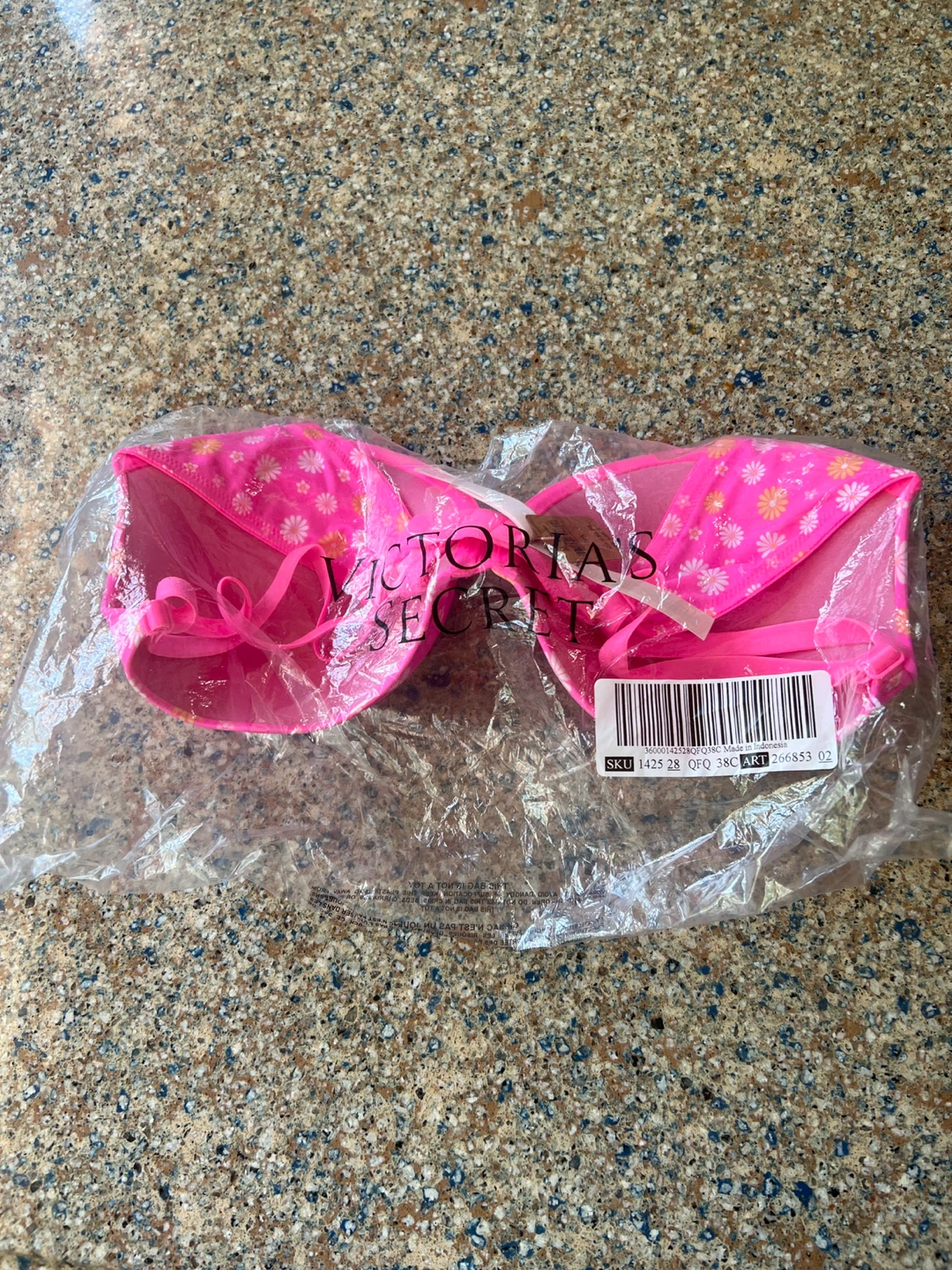 Victoria's Secret Pink Daisy Print Bra - photo 3