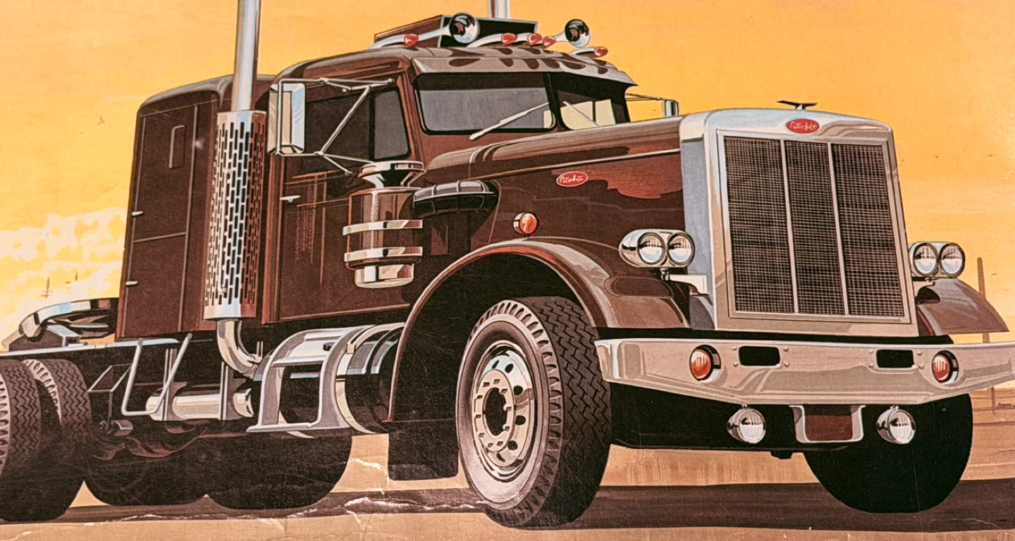 AMT "California Hauler" Peterbilt 359 Model Kit - photo 2