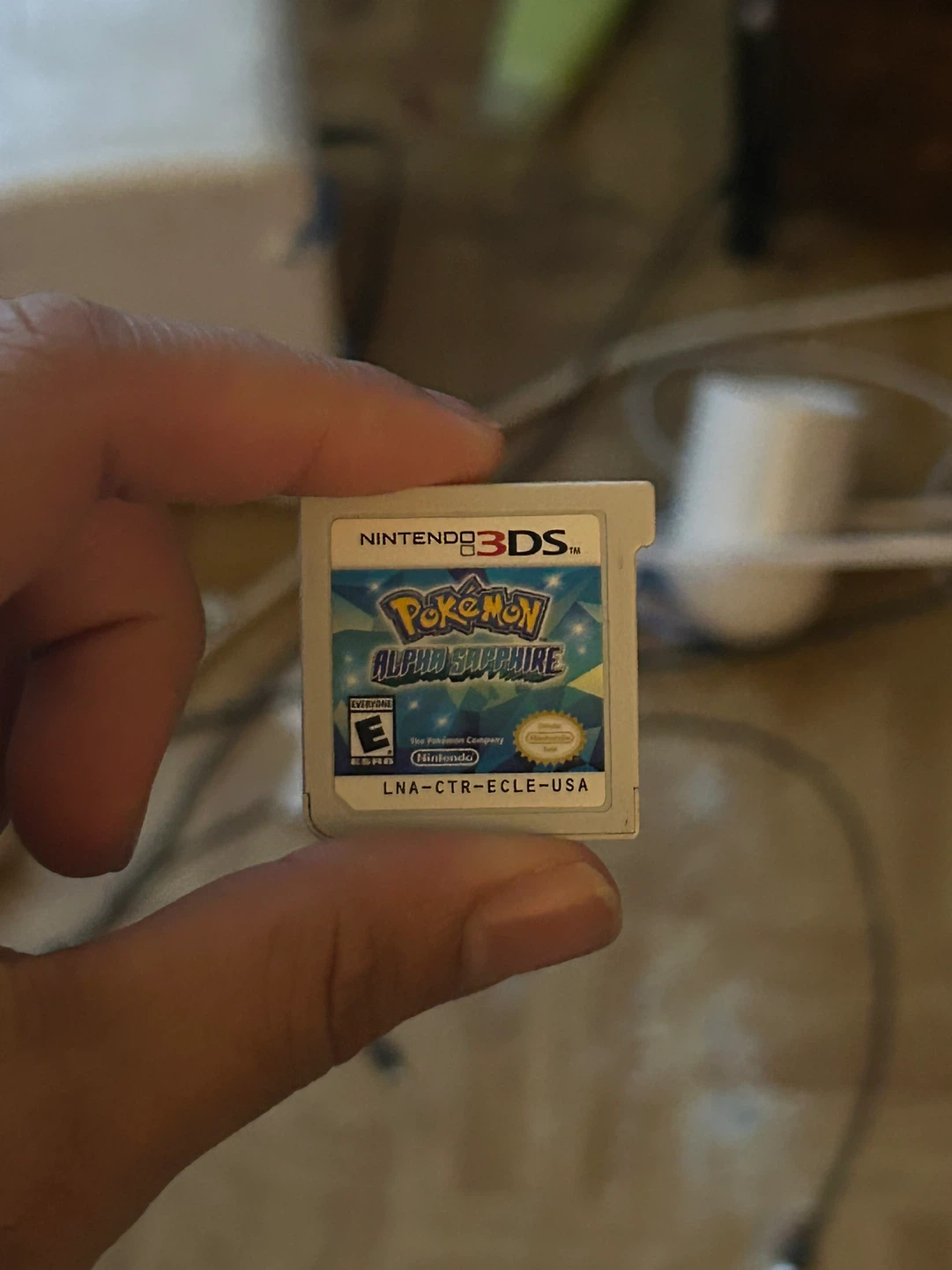 Nintendo 3DS Pokemon Alpha Sapphire Game Cartridge