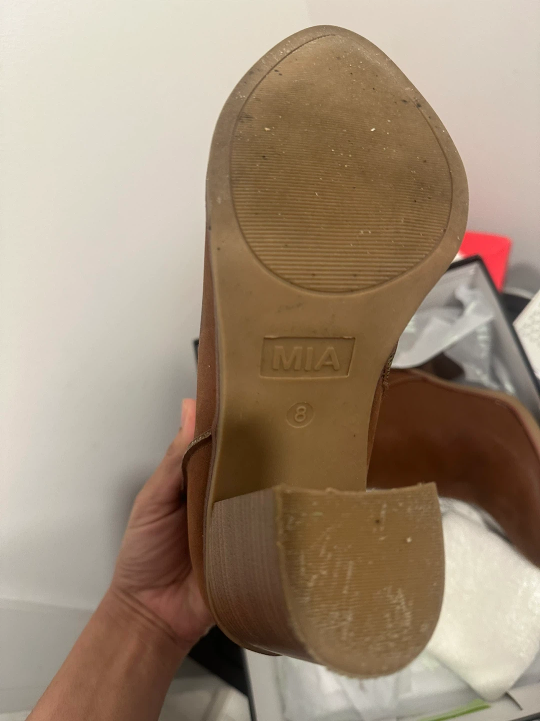 MIA Brown Ankle Boots - Size 8 - photo 4