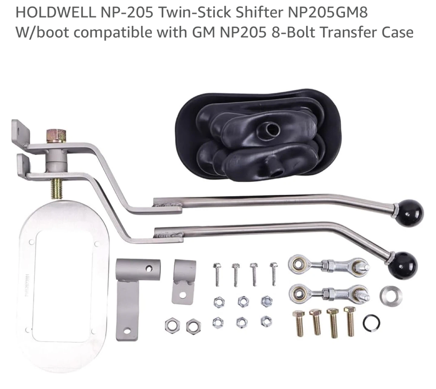 HOLDWELL NP-205 Twin-Stick Shifter NP205GM8 W/boot