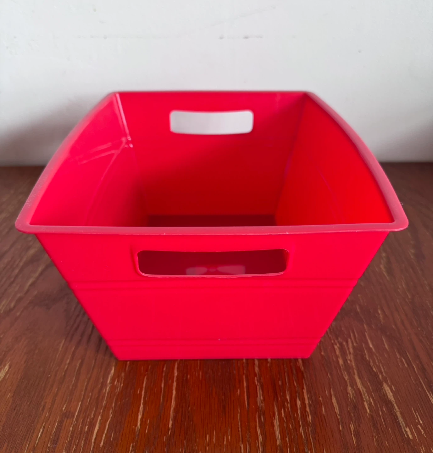 Red Plastic Basket