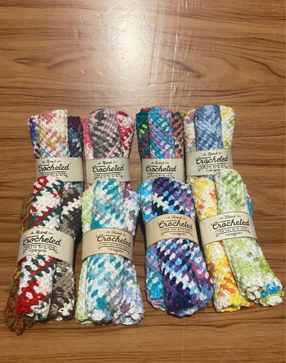 Handmade Crochet Washcloths - photo 4