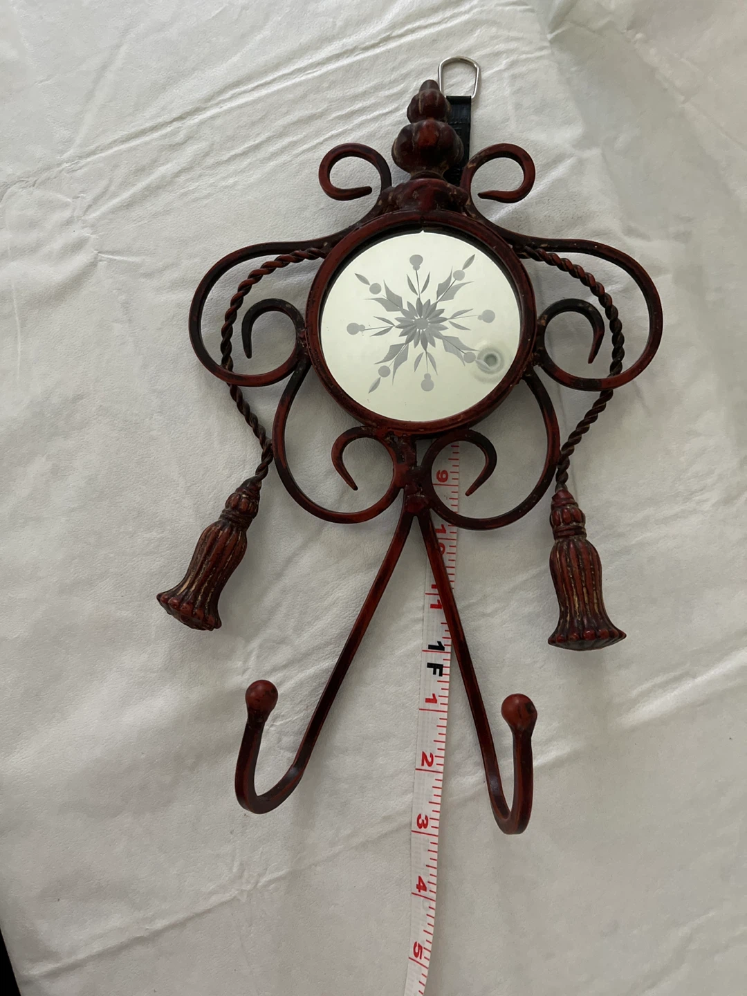 Decorative Wall Hook with Mirror