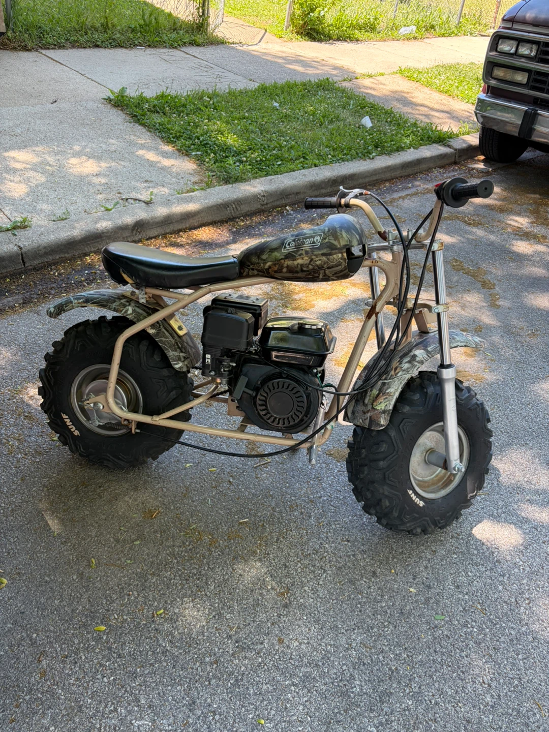 Coleman Mini Bike Camo