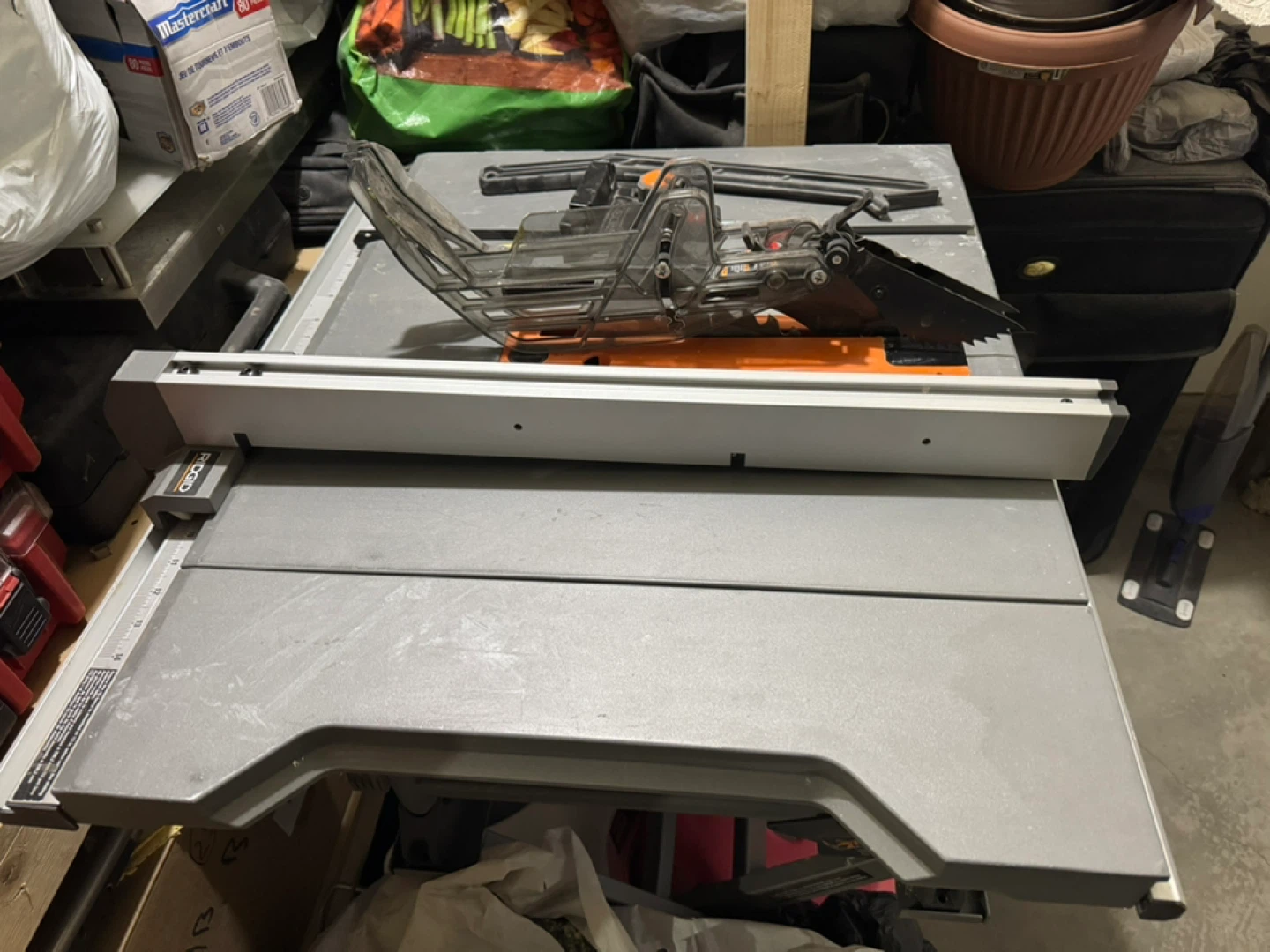 RIDGID 15 Amp 10 -inch Table Saw with Folding Stand - photo 3