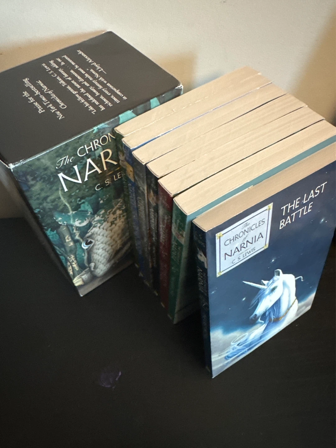 The Chronicles of Narnia by C.S. Lewis Book Set - photo 4