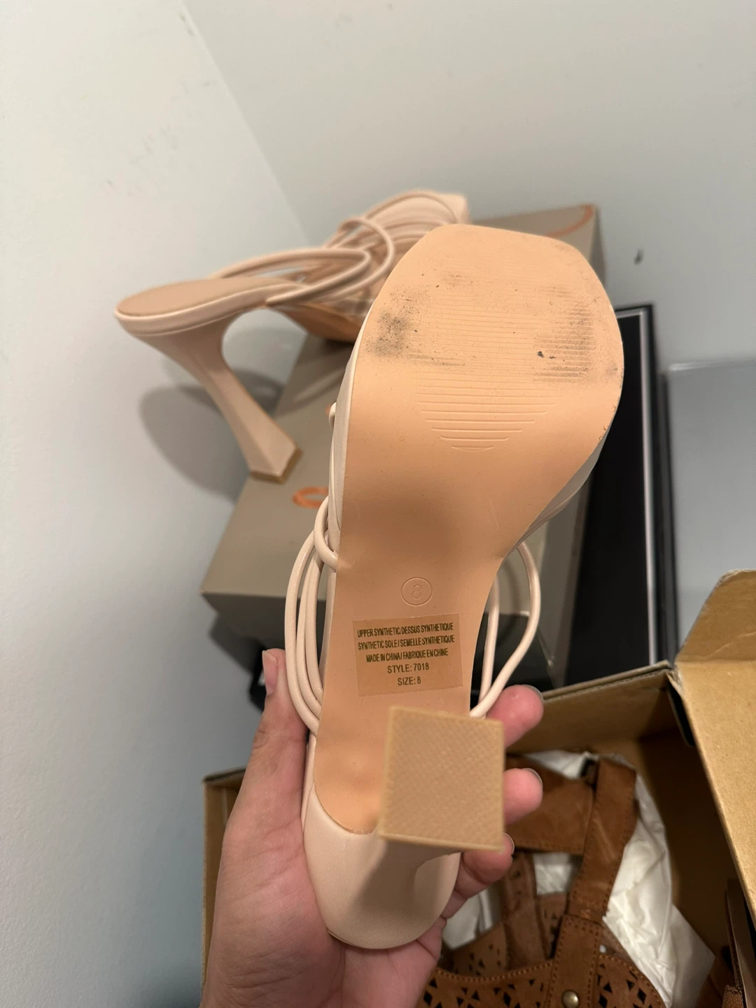 Women's Strappy Heeled Sandals - photo 3