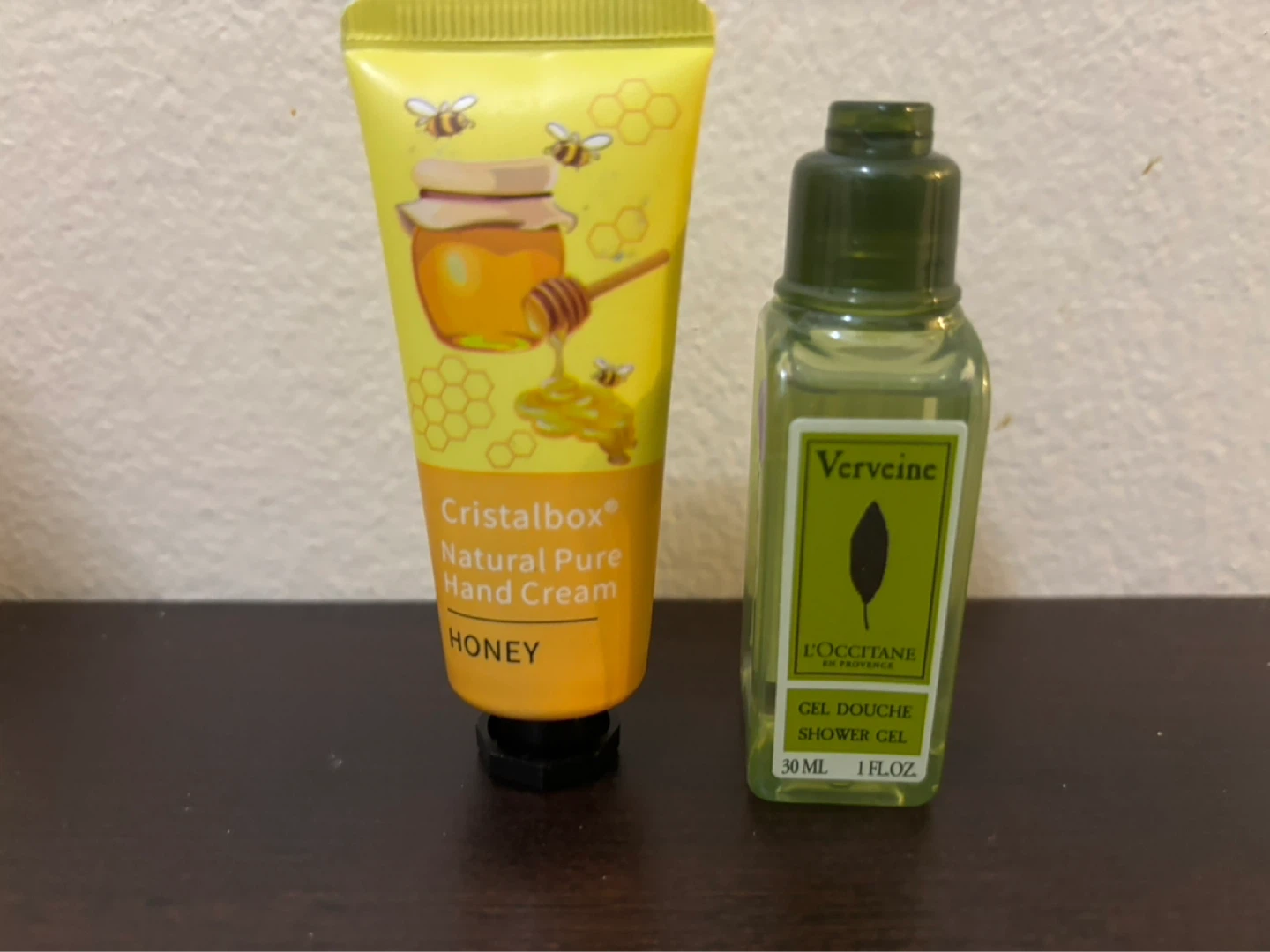 NEW- 2pc LOT-Honey Hand Cream & L'Occitane Shower Gel