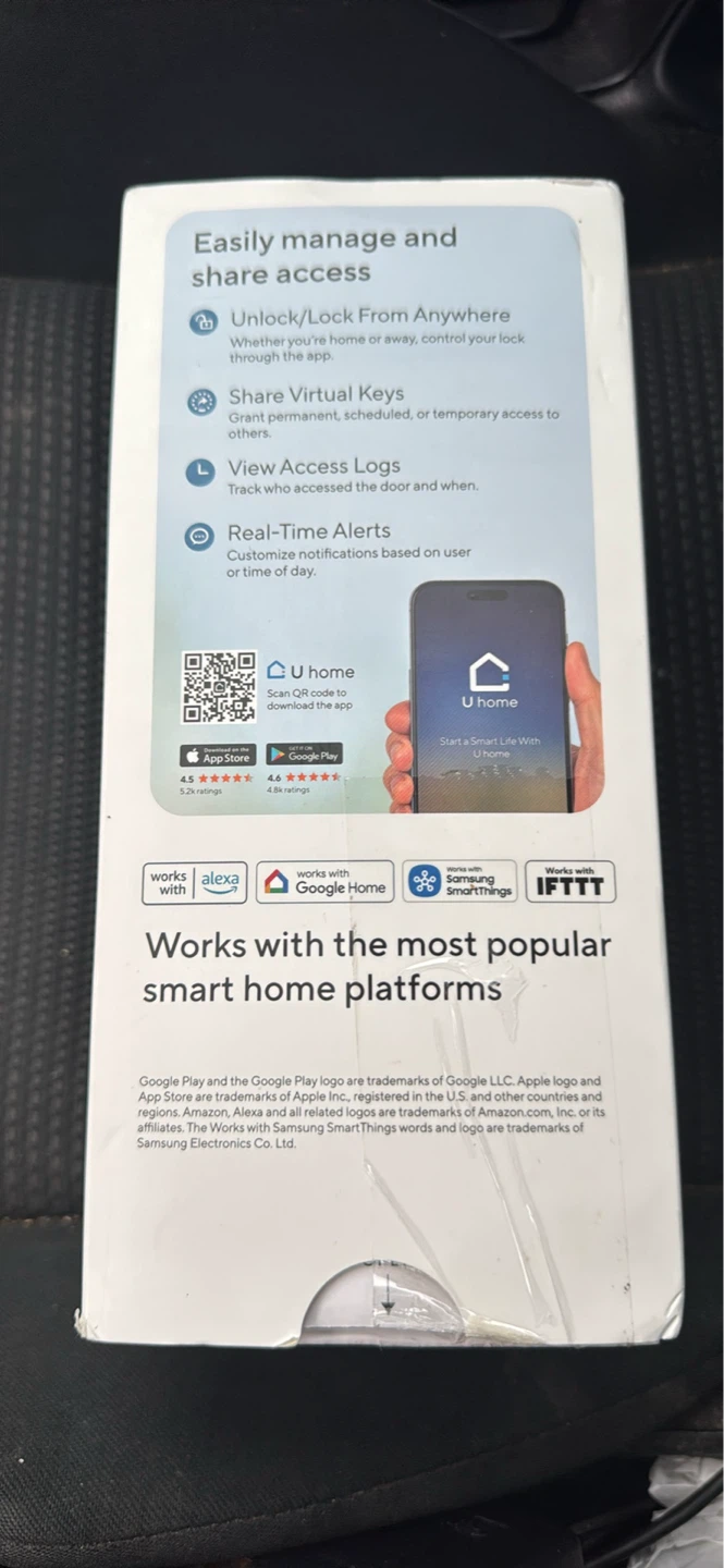 ULTRALOQ U-Bolt Wi-Fi Smart Wi-Fi Deadbolt - photo 5