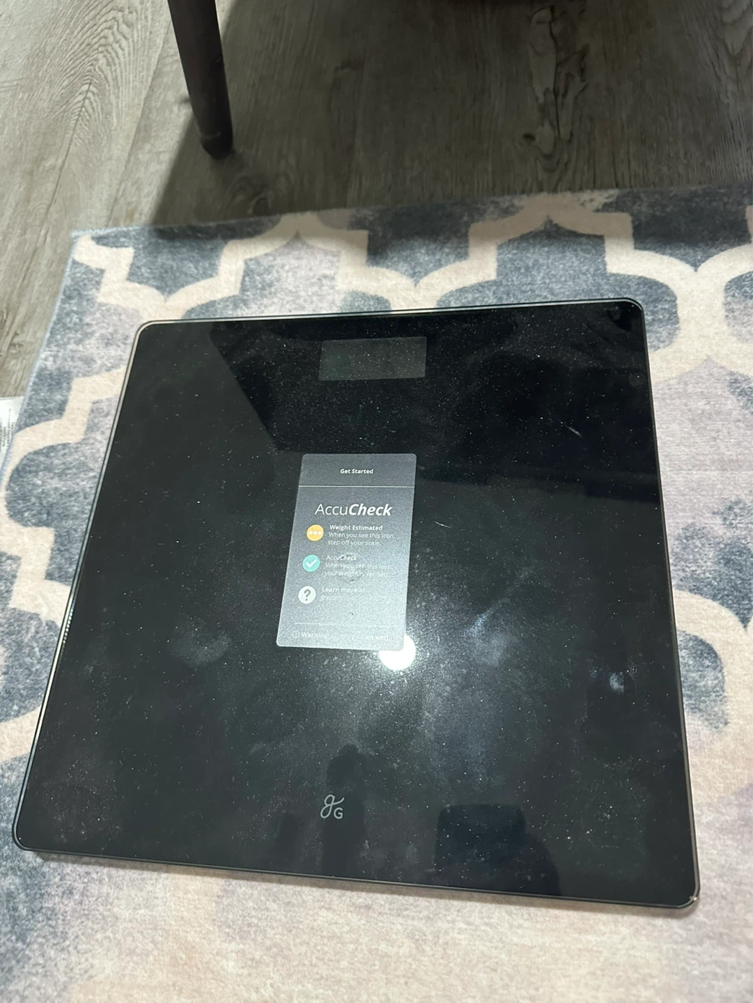 AccuCheck Digital Bathroom Scale