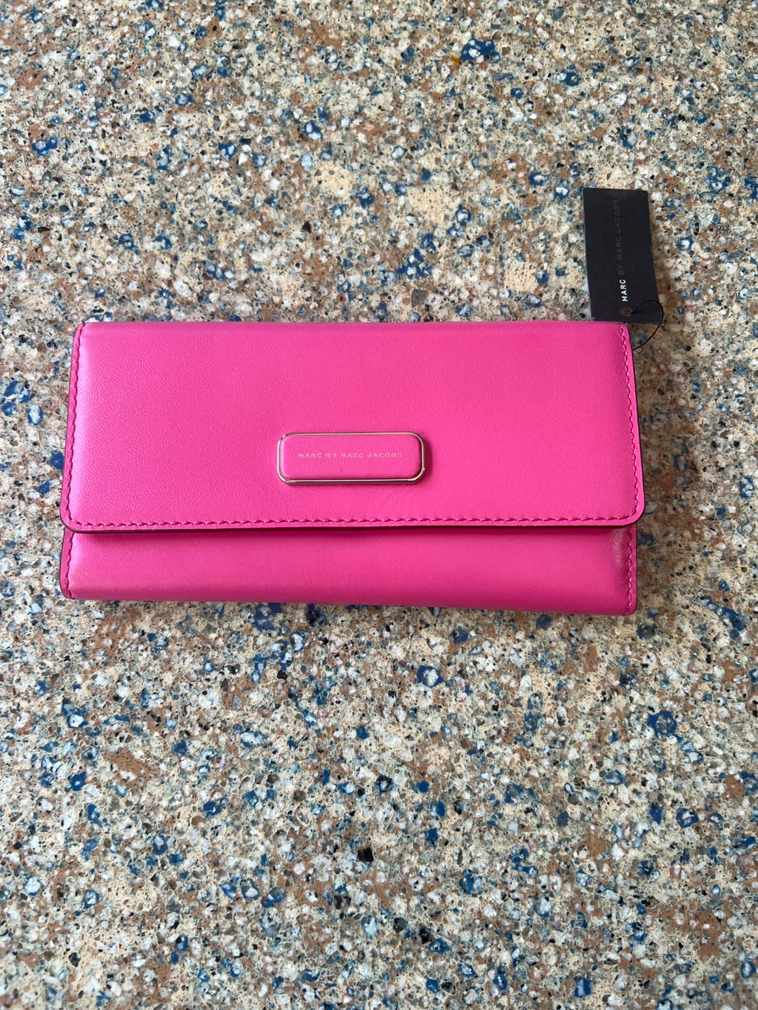 Marc by Marc Jacobs Pink Leather Clutch Wallet