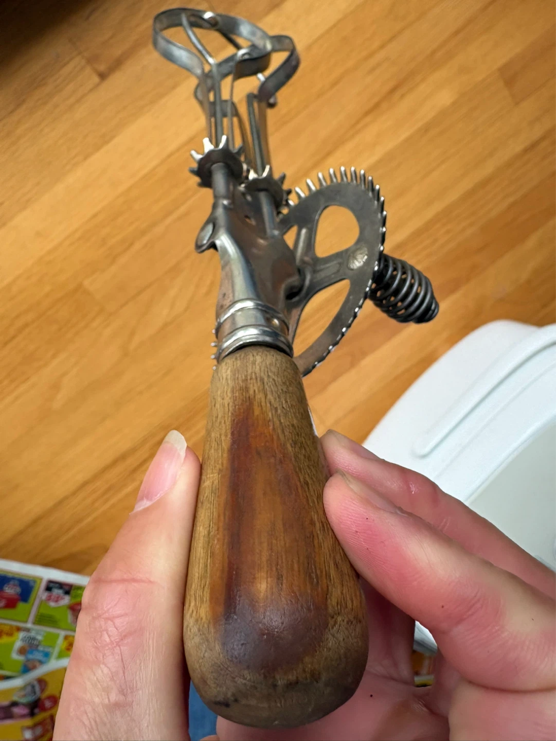 Vintage Egg Beater Hand Mixer 1923