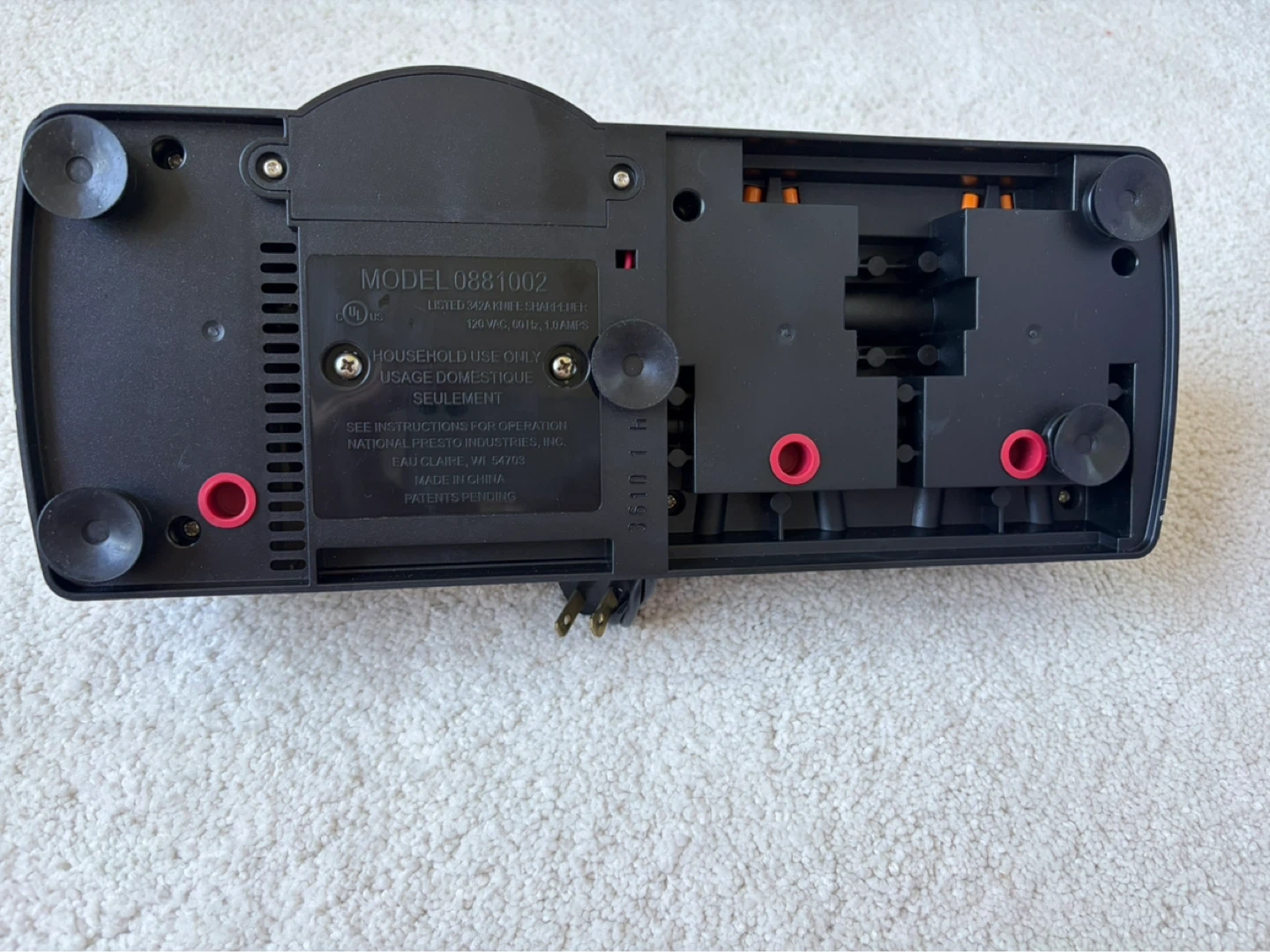 Presto Eversharp 3-Stage Electric Knife Sharpener - photo 2