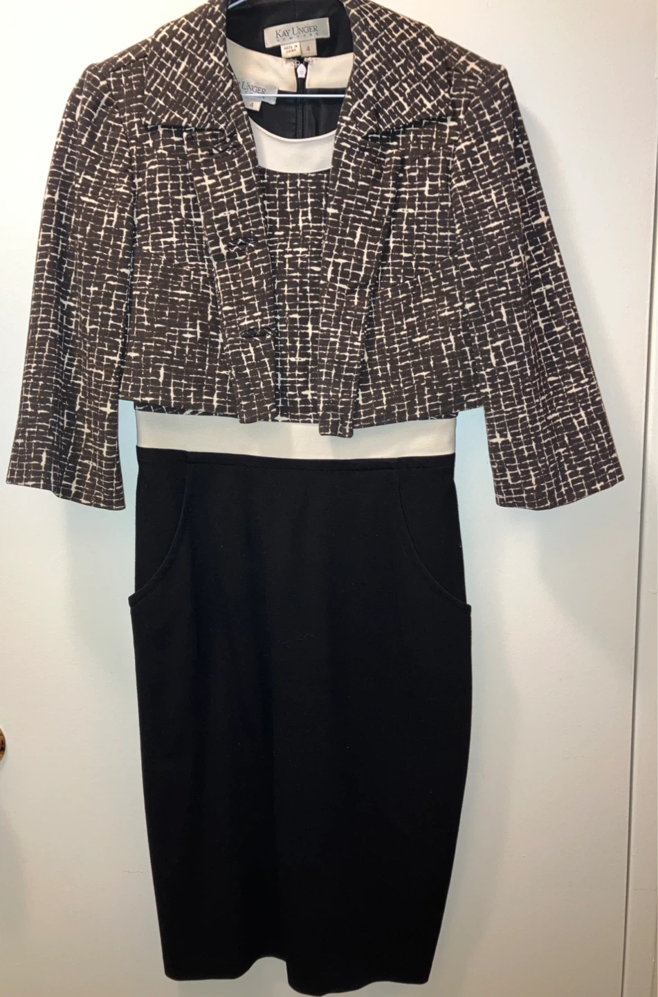 Kay Unger New York Dress and Jacket Set
