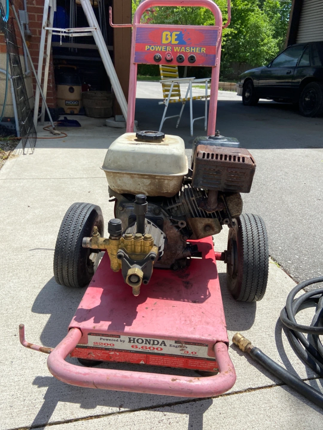 Honda pressure washer