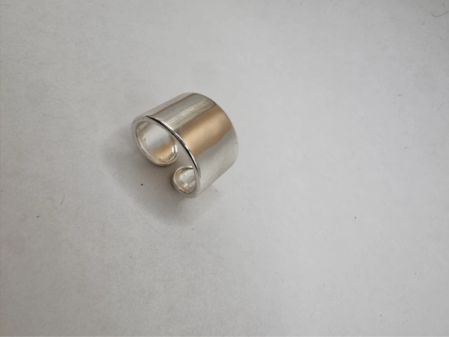 Silver 925 Cuff Ring - photo 3