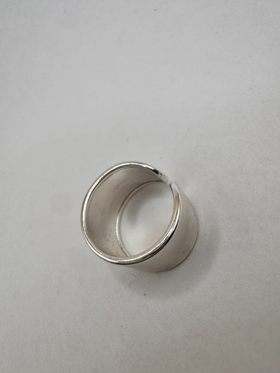 Silver 925 Cuff Ring - photo 5