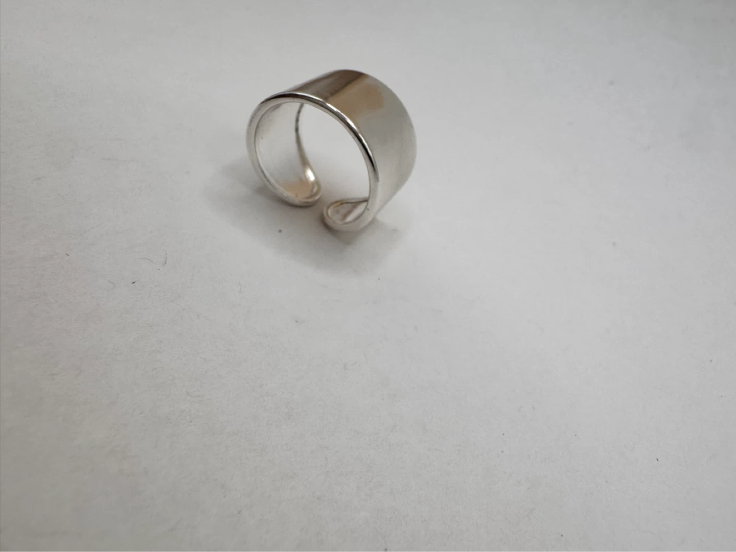 Silver 925 Cuff Ring - photo 2