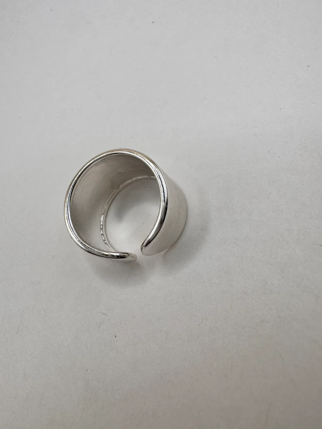Silver 925 Cuff Ring - photo 4