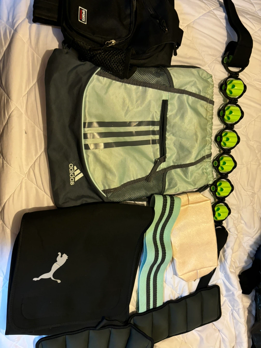 Adidas and Puma Athletic Gear Lot