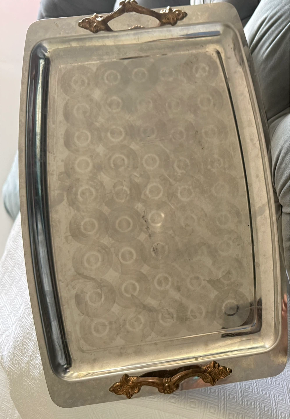 Serving Tray with Handles