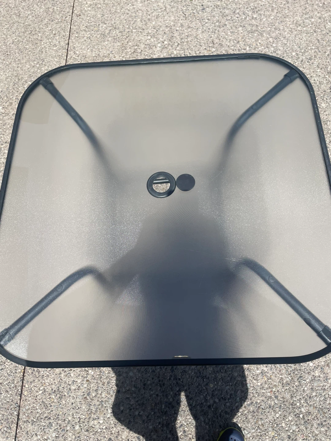 Square Outdoor Patio Table - photo 3
