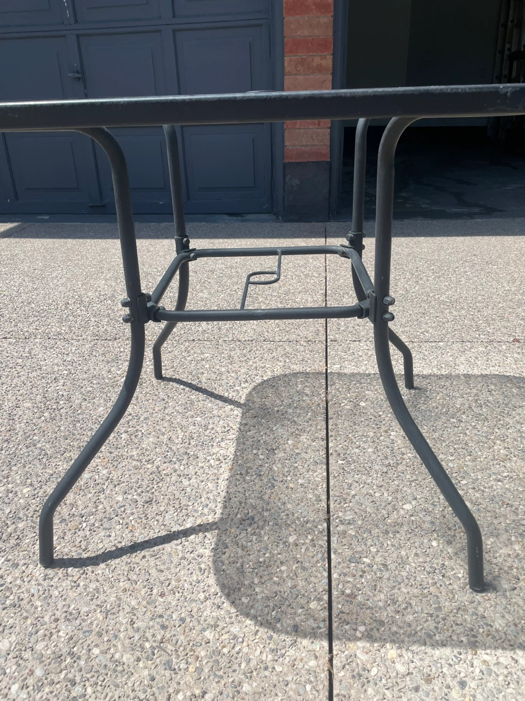 Square Outdoor Patio Table - photo 2