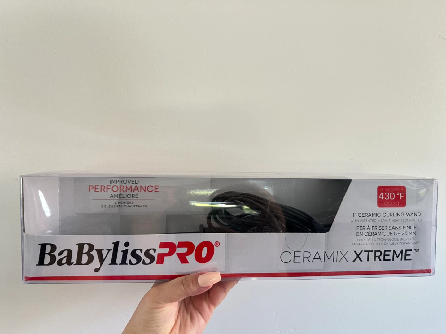 BaByliss- Ceramic 1" Curling Wand