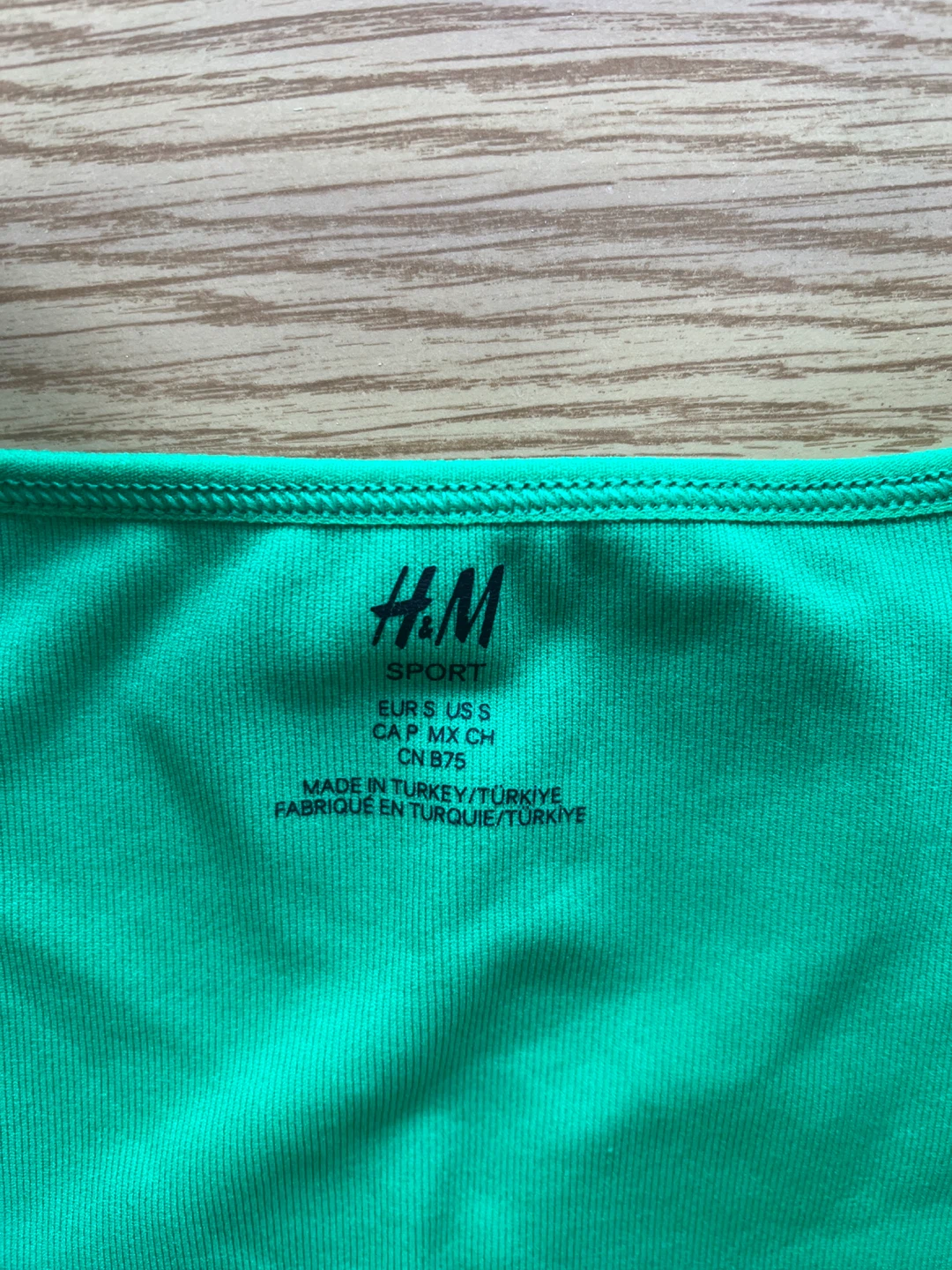 Sports bra top, small, H&M - photo 2