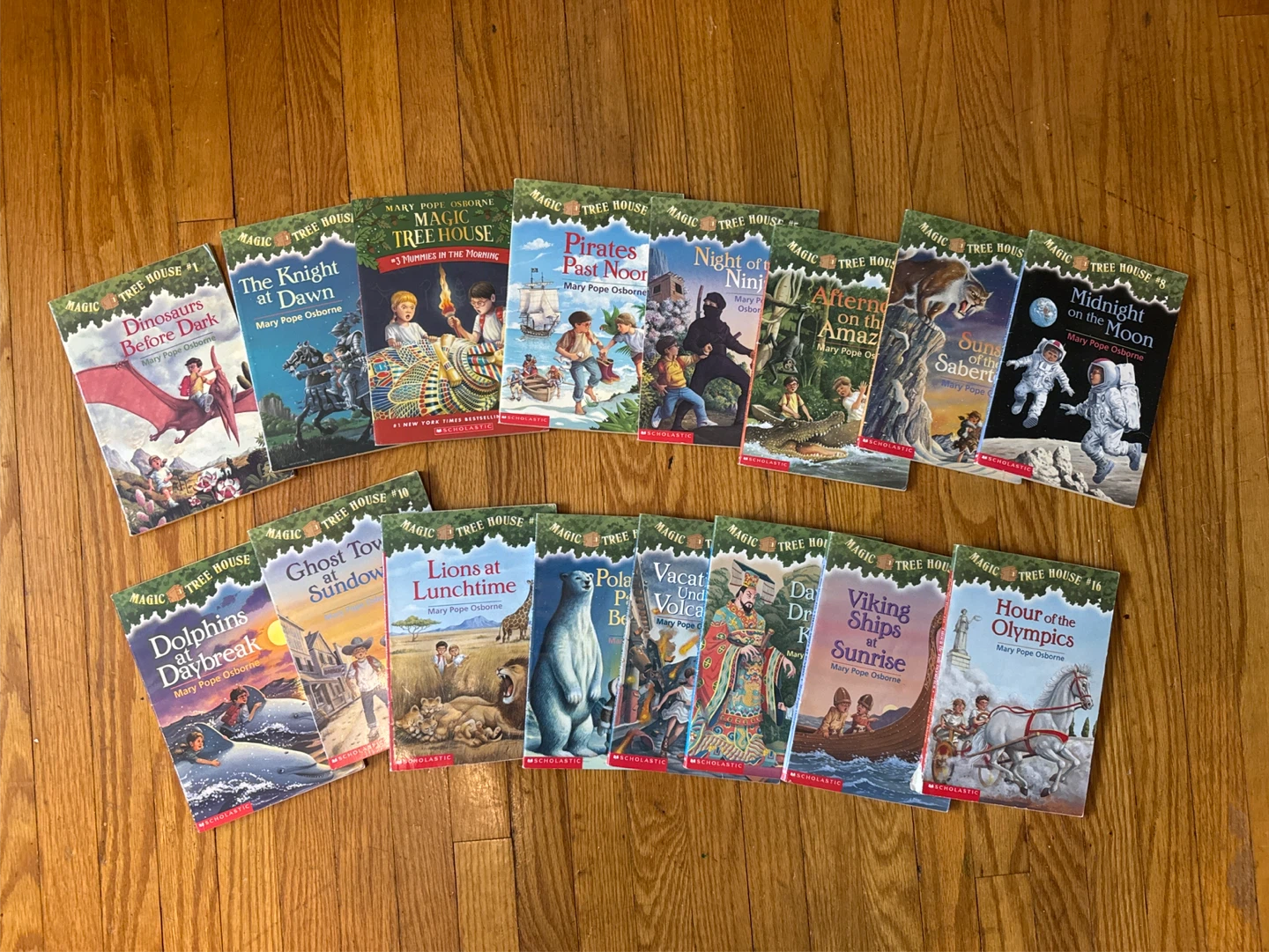 Magic Tree House Books Collection: #1-16