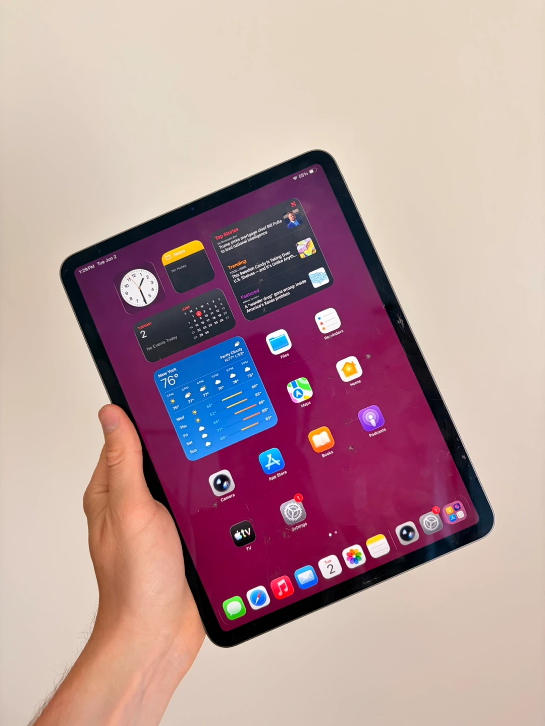 iPad Pro 11-inch (2nd Gen) 128GB Space Gray - photo 2