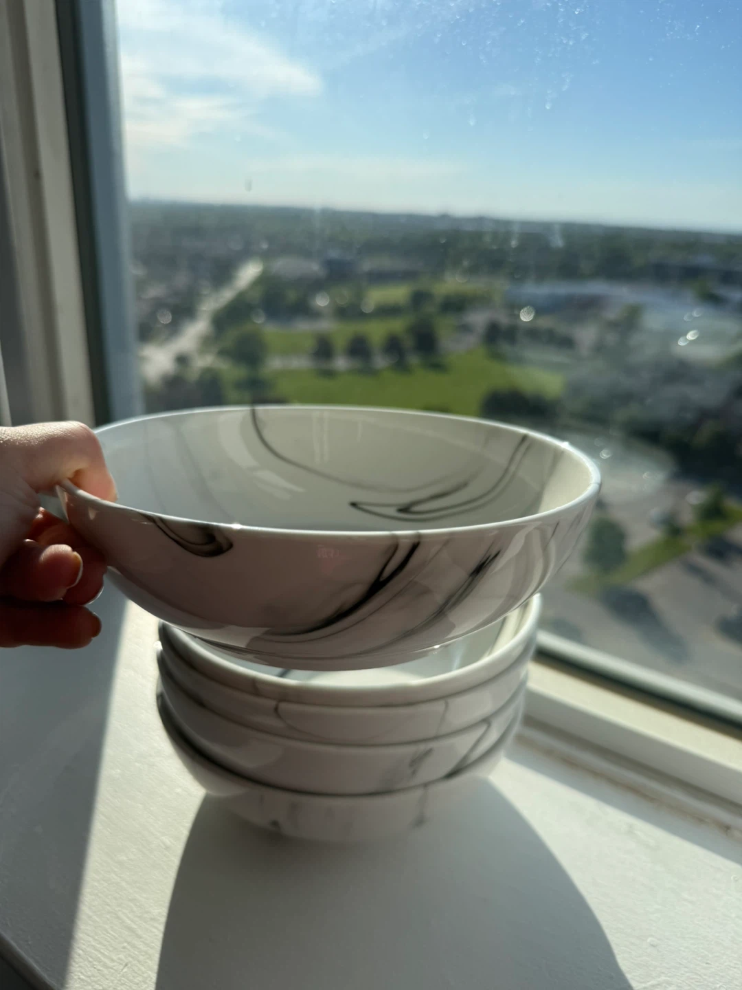 Kitchen Stuff Plus Marble Porcelain Bowls - photo 3