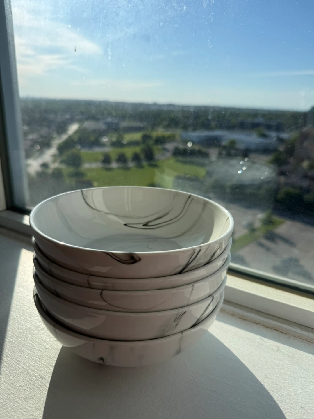 Kitchen Stuff Plus Marble Porcelain Bowls