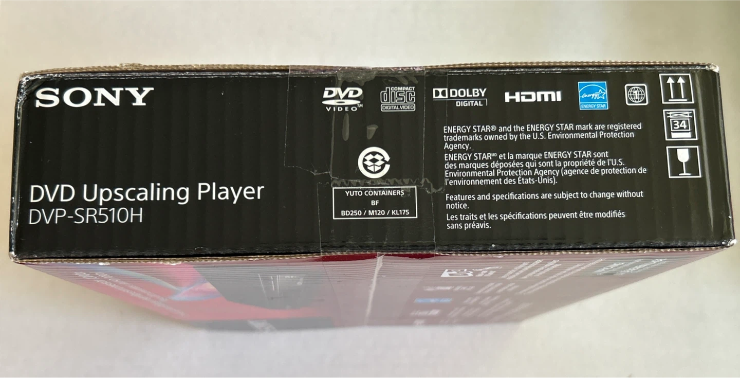 Sony DVD Upscaling Player DVP-SR510H - photo 4