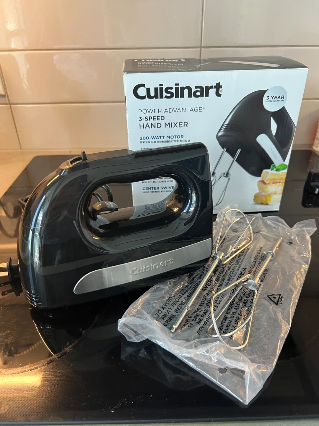 Cuisinart 3-Speed Hand Mixer
