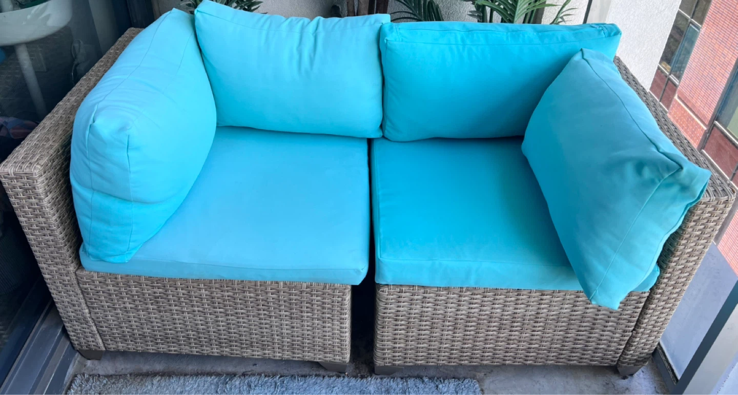 Outdoor Sectional Sofa Couch Set - photo 2