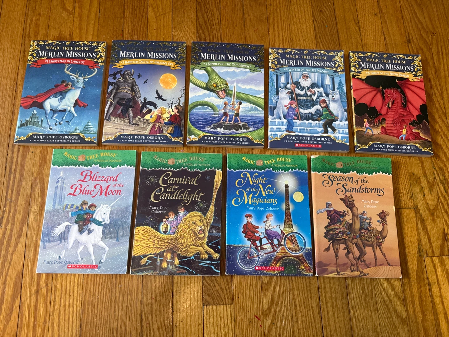 Magic Tree House Merlin Missions Books by Mary Pope Osborne