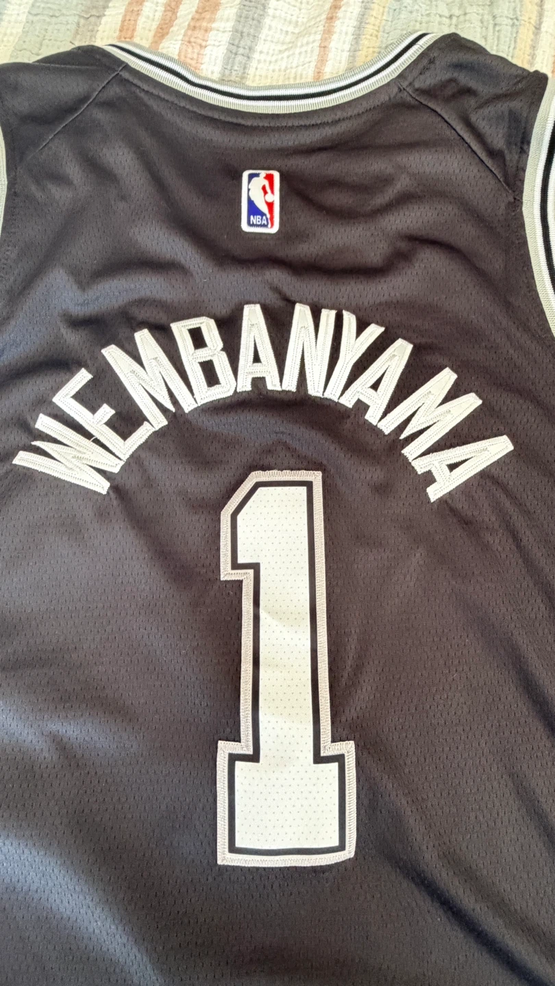 San Antonio Spurs Wembanyama #1 Jersey - photo 5