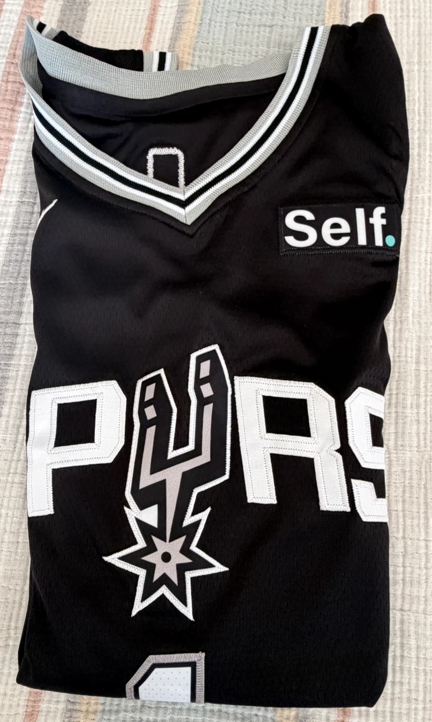 San Antonio Spurs Wembanyama #1 Jersey - photo 4