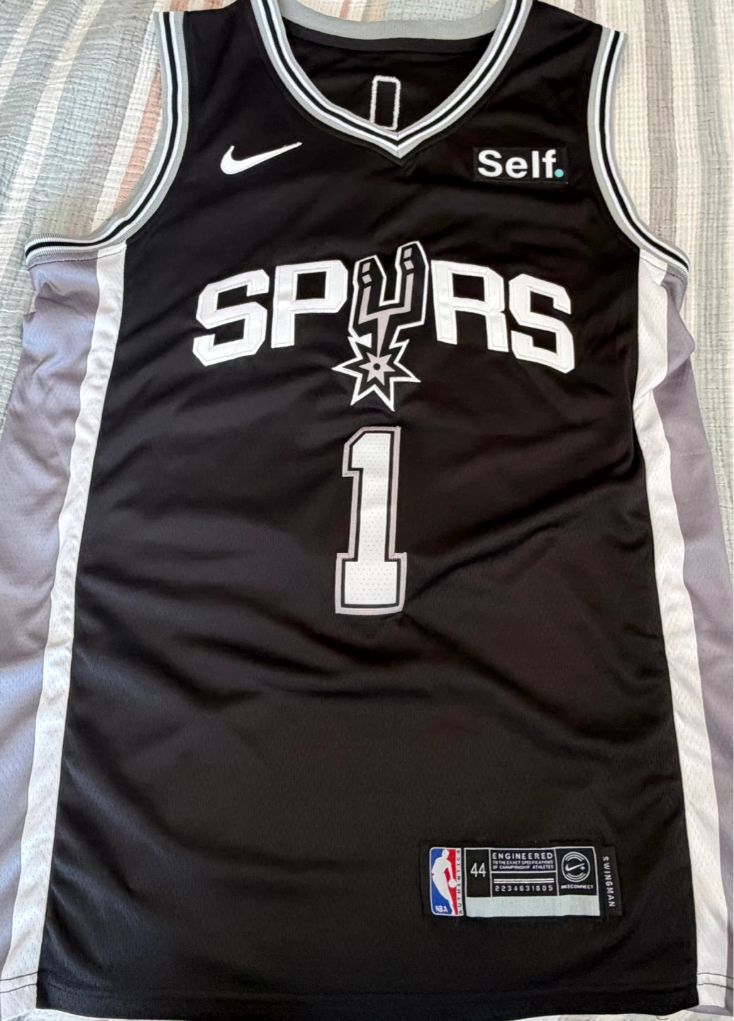 San Antonio Spurs Wembanyama #1 Jersey