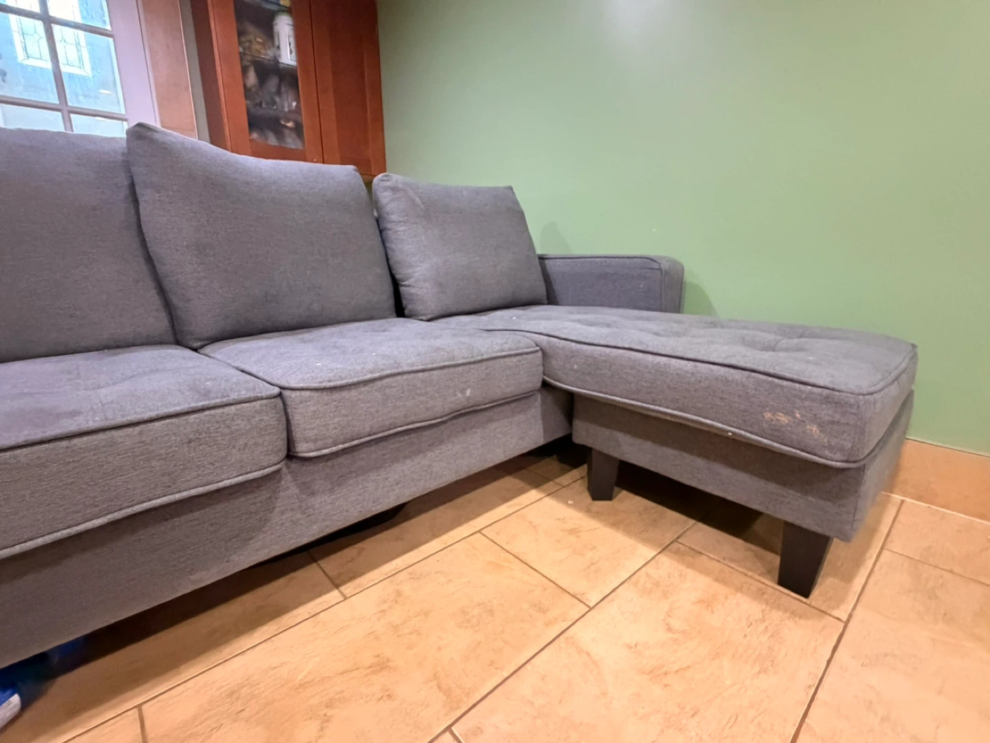 Grey Sectional Sofa - photo 2