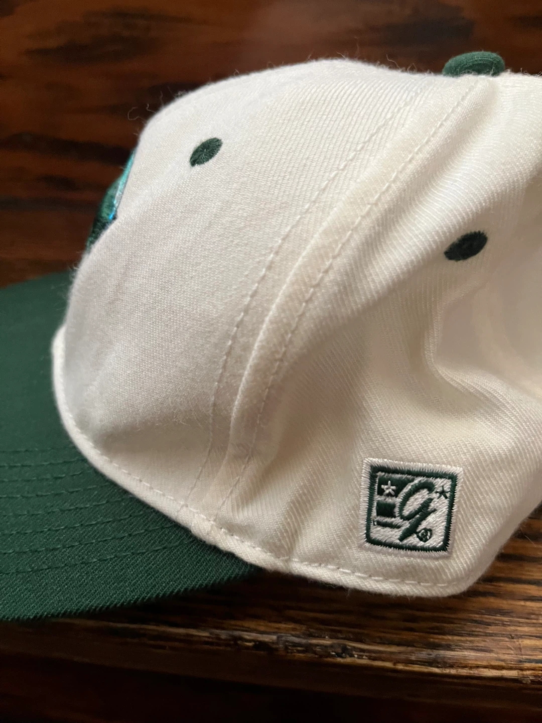 Vintage Tulane Green Wave The Game Fitted Hat Men's Sz 7 - photo 3