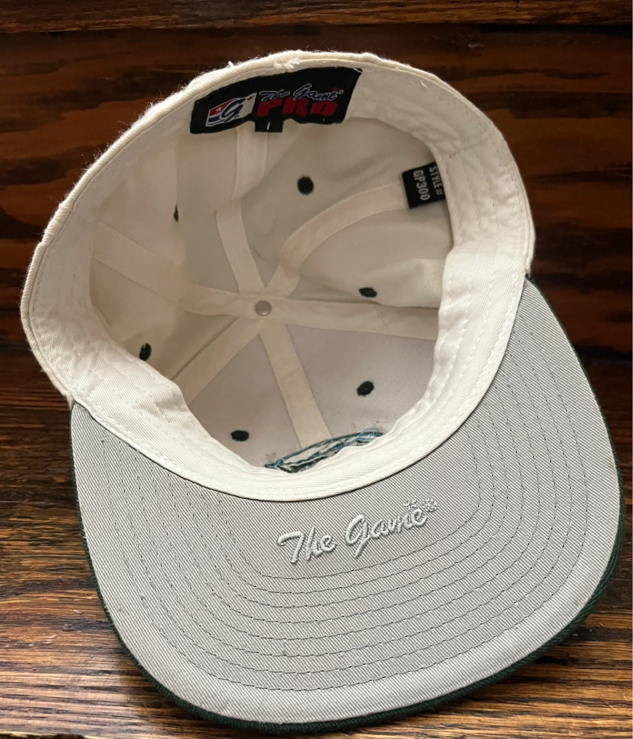 Vintage Tulane Green Wave The Game Fitted Hat Men's Sz 7 - photo 4