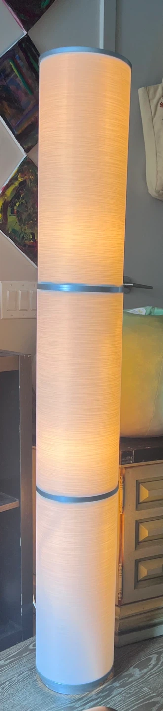 Tall Cylinder Floor Lamp