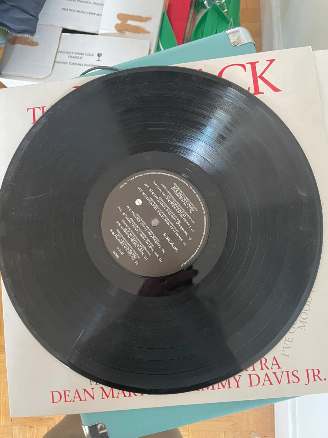 The Rat Pack Greatest Hits Vinyl Record - photo 3